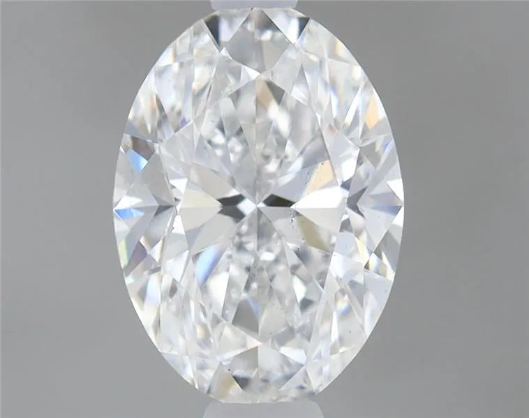 0.90ct Oval Natural Diamond (Colour F, Clarity SI1, GIA Certified)