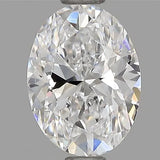 0.81ct Oval Natural Diamond (Colour D, Clarity VS2, GIA)