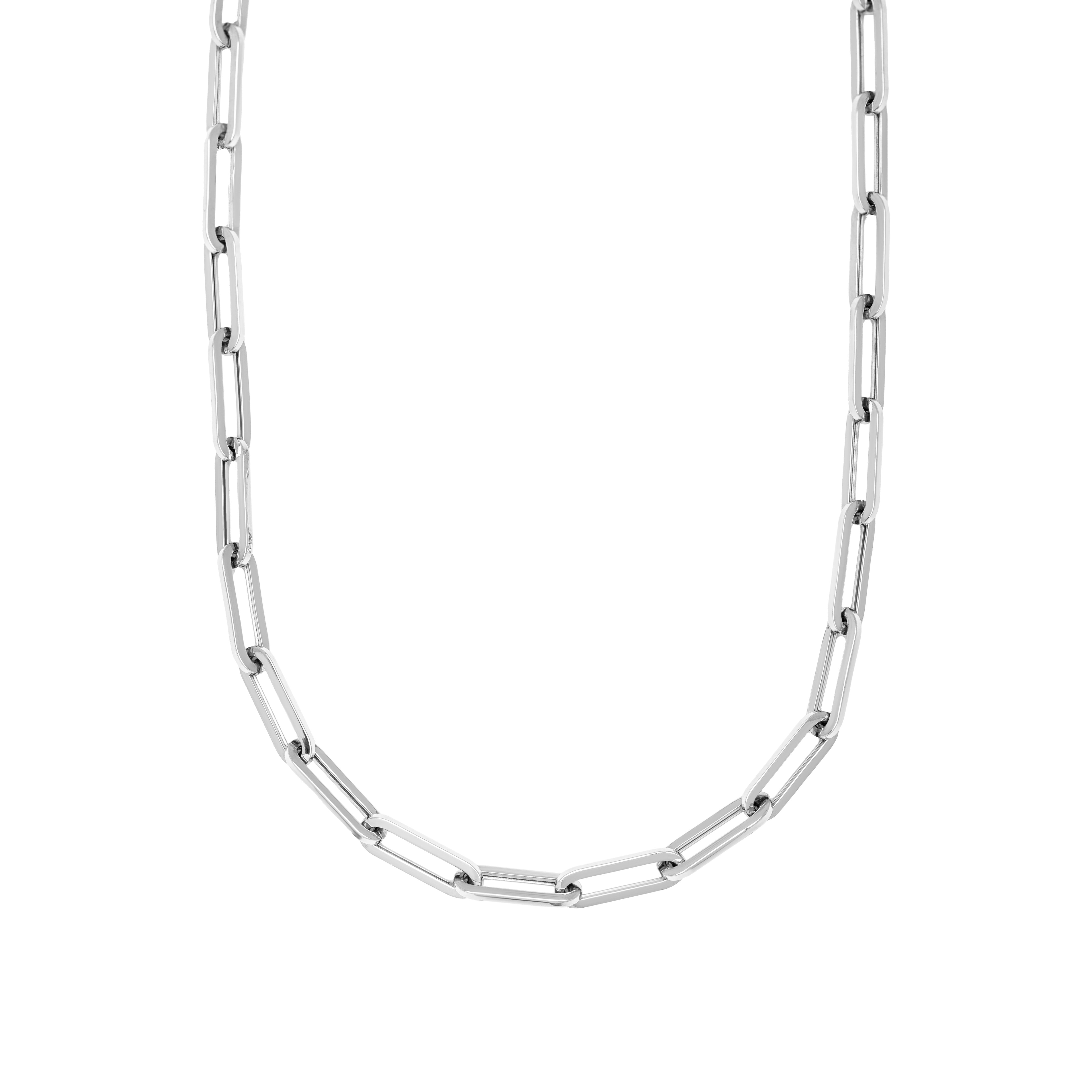 Paper Clip Chain Necklace
