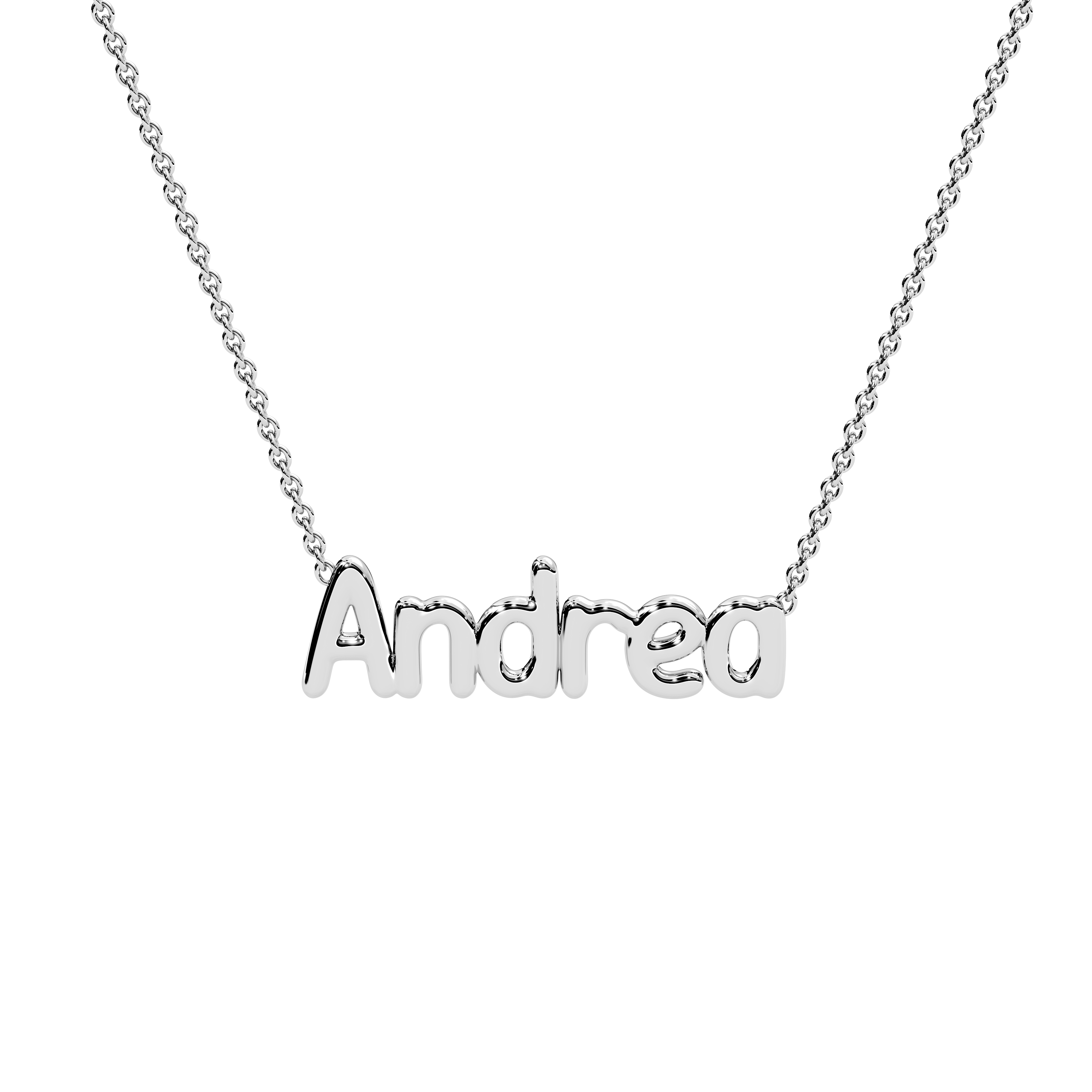 Personalized Bubble Necklace