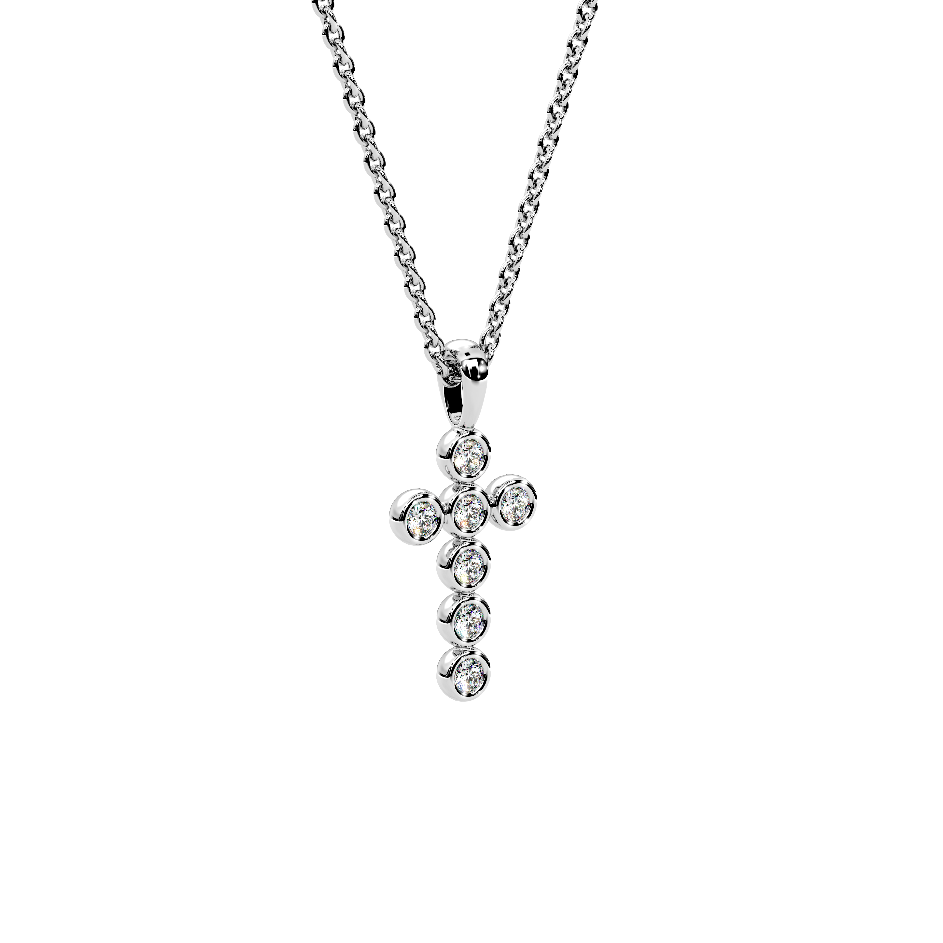 Diamond Cross Pendant