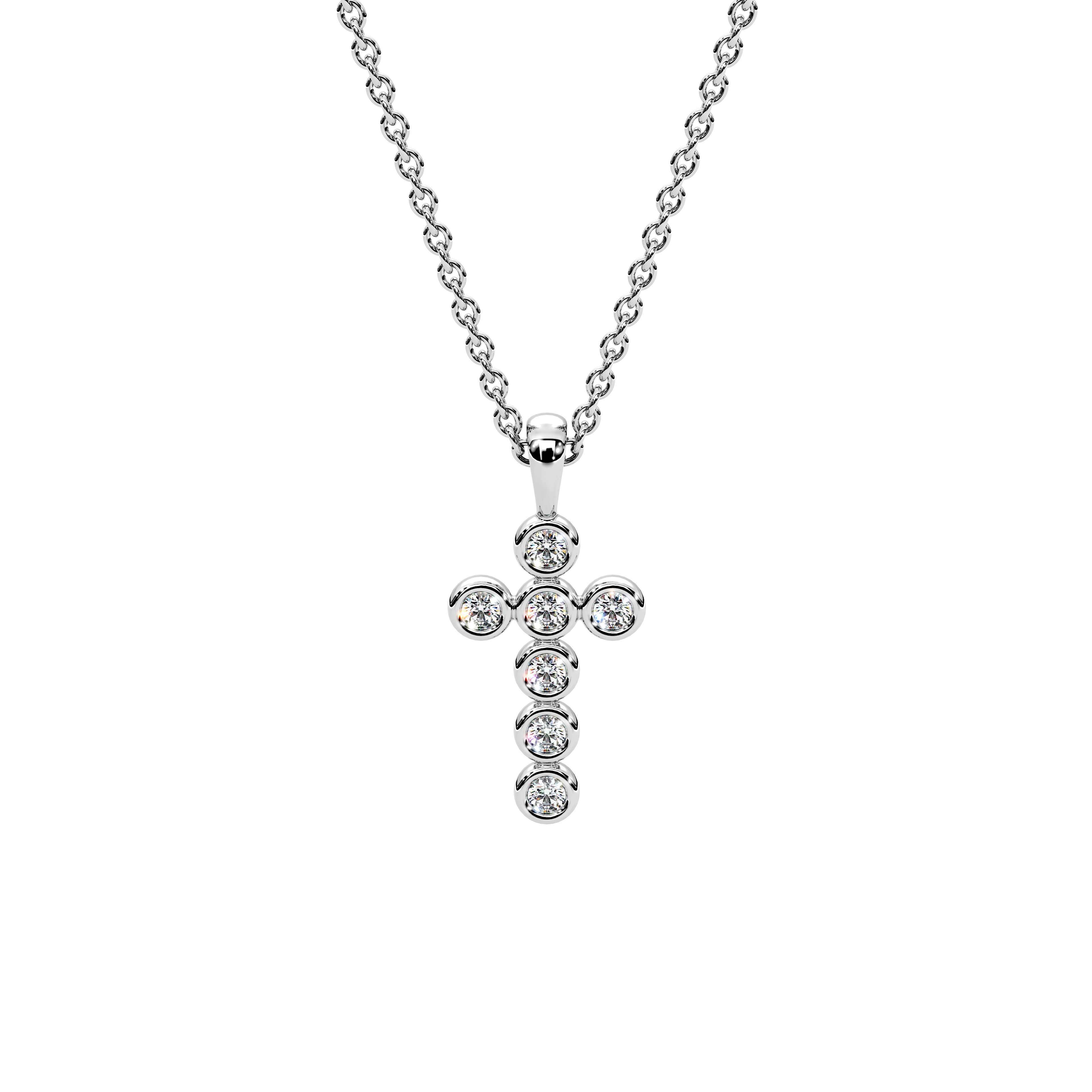 Diamond Cross Pendant