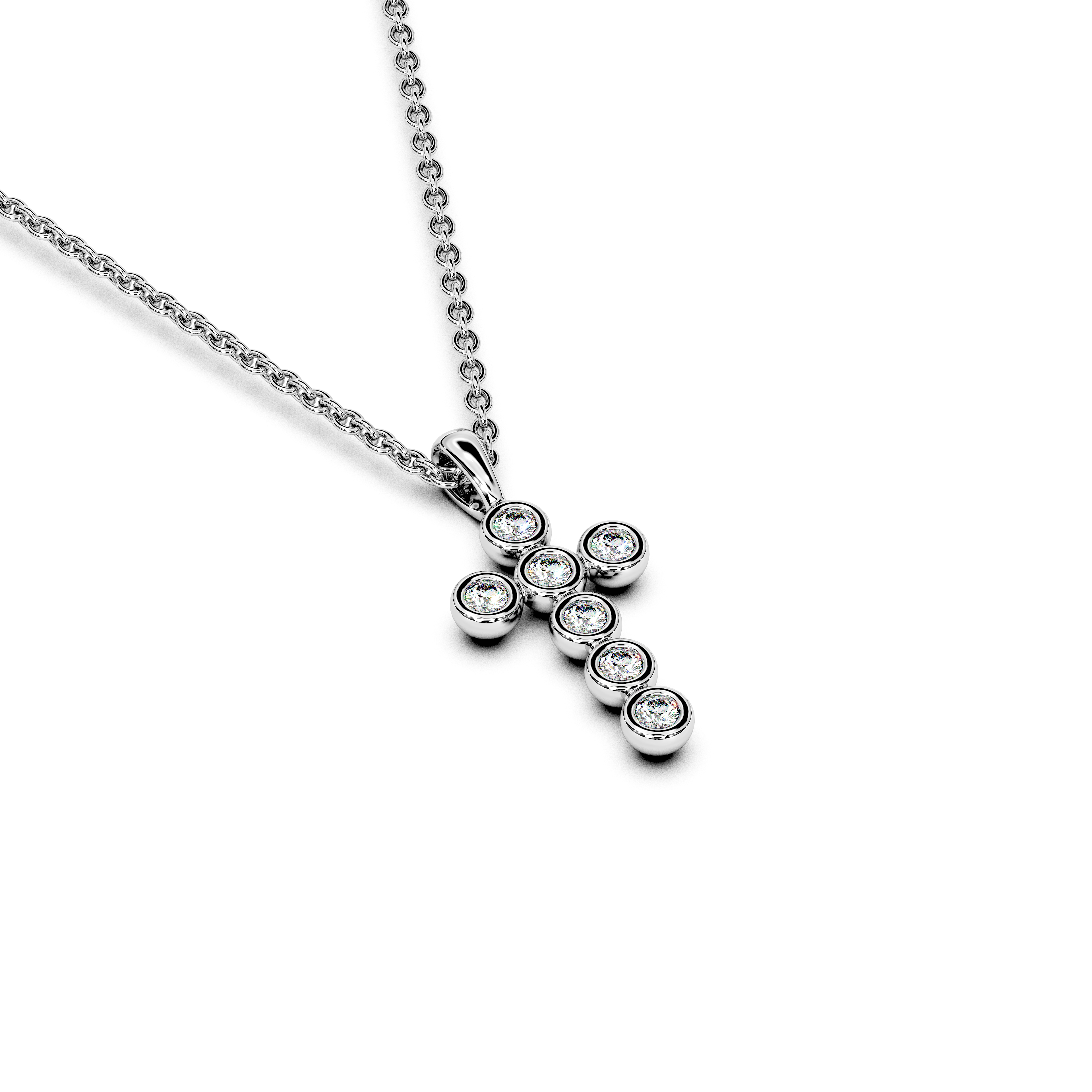 Diamond Cross Pendant