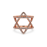 Magen David Stackable Ring