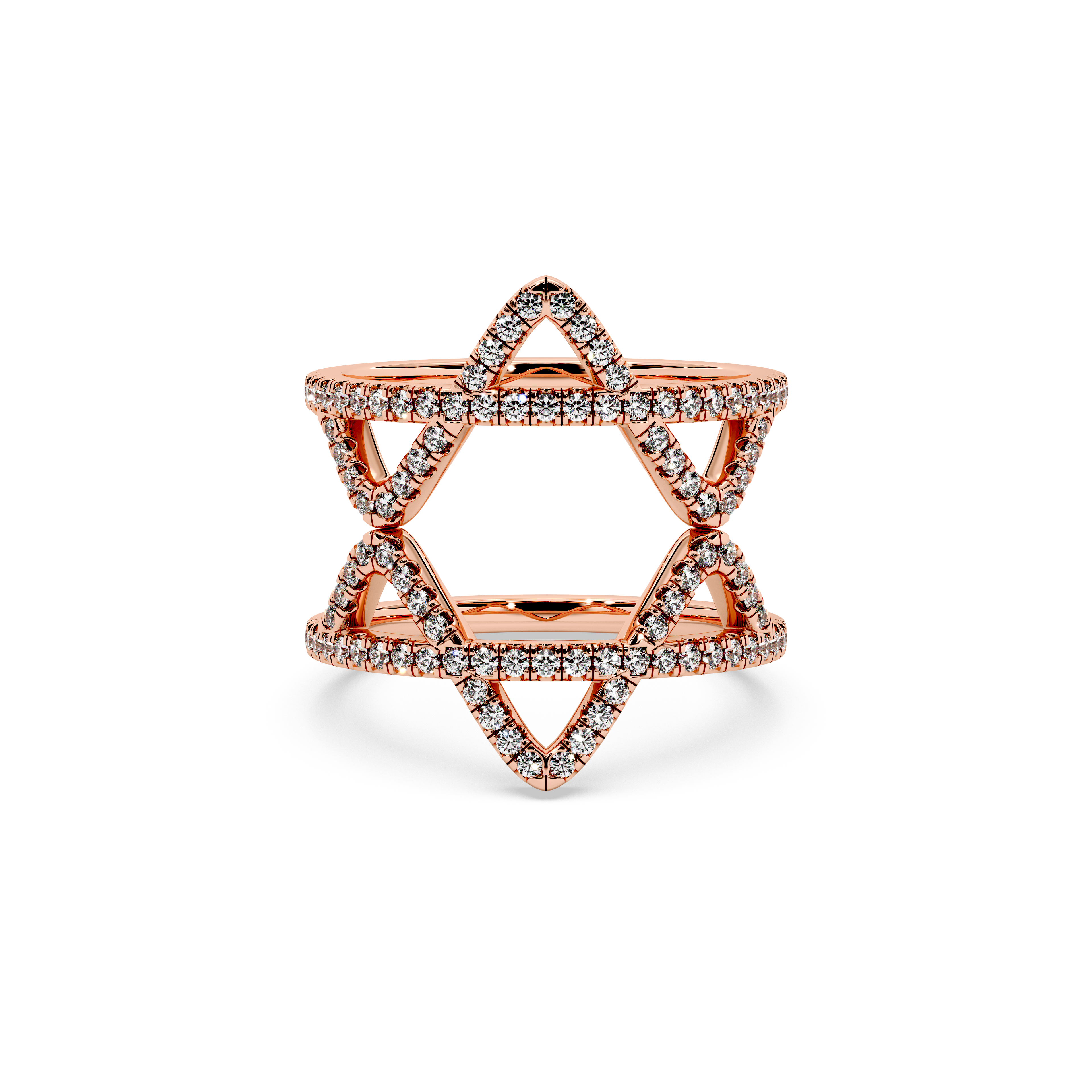 Magen David Stackable Ring