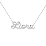 Custom Diamond Name Necklace