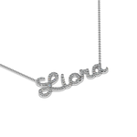 Custom Diamond Name Necklace