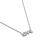 10K & 14K Gold Love Pendant Necklace